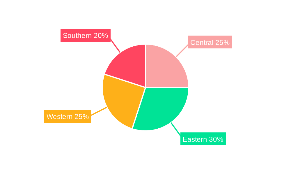 Vinyl Flooring Market in Saudi Arabia Market Share by Region - Global Geographic Distribution